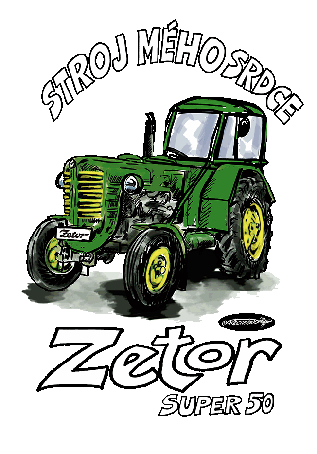 zetor Super 50 CZ zeleny