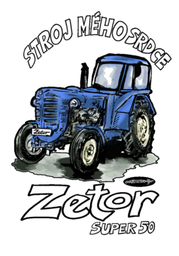 zetor Super 50 CZ modry