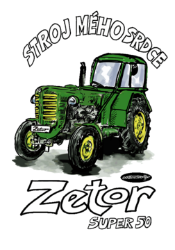 zetor Super 50 CZ zeleny